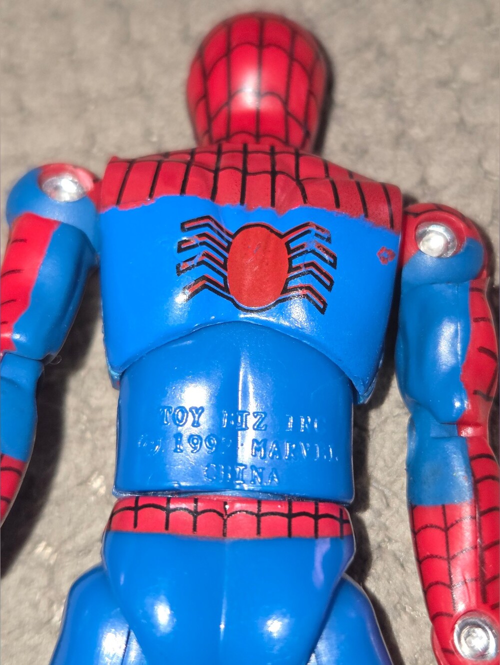 Spidey Web Copter Rare 2003 Toy Biz With 1992 Spiderman Action Figure - Picture 10 of 16